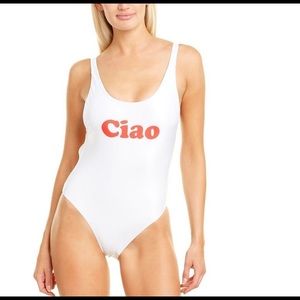 Charlie Holiday “Ciao” one piece bathing suit